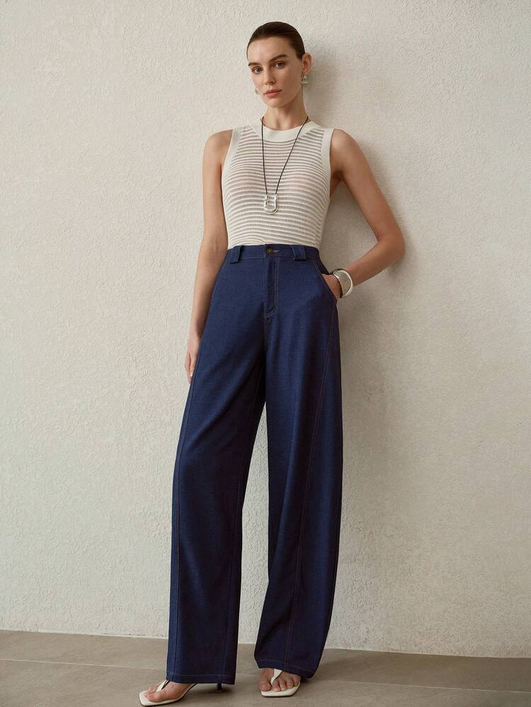 COMMUTER SLANT POCKET LOOSE PANTS