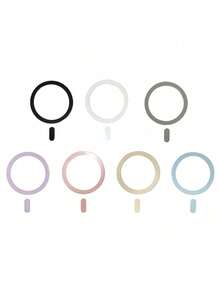 4 Strong Magnetic Rings - Suitable For MagSticker Rings - Magnetic Rings Compatible With MagMagnetic Wireless Charger Shell Compatible With Apple 17 16 15 14 Pro Max Galaxy Android Accessories Compatible With IPhone, Android Phone, Gift For Birthday, Family, Friends Gifts Birthday Phone Holder Phone Stand Phone Accessories Strong Load-Bearing - Multicolor - View 8