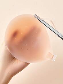 LUVLETTE 可重复使用自粘式无肩带无痕硅胶提拉文胸，附赠乳贴，旅行必备，青铜色乳贴 - 銅色 - 查看 3