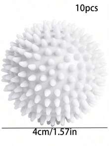 5 quả bóng giặt tái sử dụng - Bóng sấy loại bỏ xơ vải, bóng làm mềm vải, chống cuộn tròn, giảm nhăn, không cần điện. - Nhiều màu - Xem 18