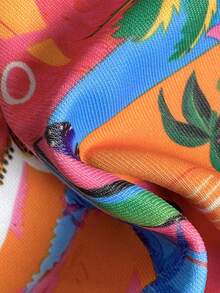 Swim Vcay Women's Random Floral Print Halter Bikini Set, Spring/Summer - Multicolor - View 6