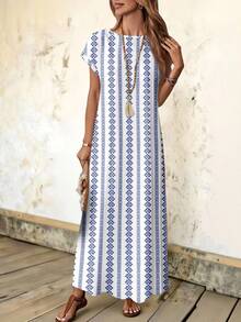 EMERY ROSE Đầm hè họa tiết đa năng, thoải mái dành cho nữ. - Nhiều màu - Xem 7