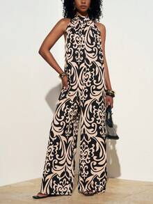 Zivah Lễ hội âm nhạc Xuân/Hè, Lễ Phục Sinh, Ngày Thánh Patrick, Ngày Valentine, Hẹn hò, Phong cách miền Tây, Phong cách du mục, Tiệc sinh nhật, Lễ tốt nghiệp, Phong cách đại học, Sinh viên, Trang phục hàng ngày, Cơ bản đa năng, Thường ngày, Kỳ nghỉ, Du lịch tàu biển, Bãi biển, Tắm nắng, Xu hướng, Thời trang đường phố, Khách dự đám cưới, Người đi làm, Ăn sáng muộn, Sân bay, Tiệc tùng, Đi chơi ngày lễ, Trang phục công sở, Áo liền quần dài không tay in họa tiết - màu đen - Xem 9