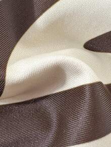 Swim Vcay Conjunto de bikini con collar de cuentas con estampado aleatorio para mujer, primavera/verano - Multicolor - Ver 8