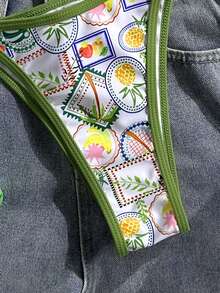 Swim Mod Bộ bikini hai mảnh gợi cảm dành cho nữ, mẫu mới Xuân/Hè 2026, thích hợp cho kỳ nghỉ biển. - Nhiều màu - Xem 5