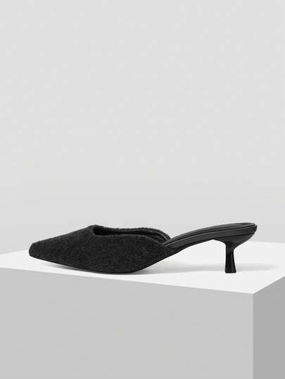 Mnmlis Women's Fashion Versatile Pointed Toe High Heels