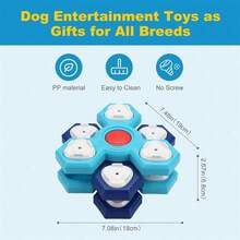 1pc New Multi-Tier Rotatable Pet Interactive Toy Puzzle Feeder, Slow Feeder Rotating Tray Dog Food Training Toy - Multicolor - View 10