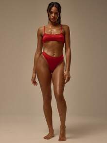 MUSERA ESSENTIALS 印花高腰丁字裤三件装 性感内衣 约会可爱晚宴必备 春夏度假 - 彩色 - 查看 7