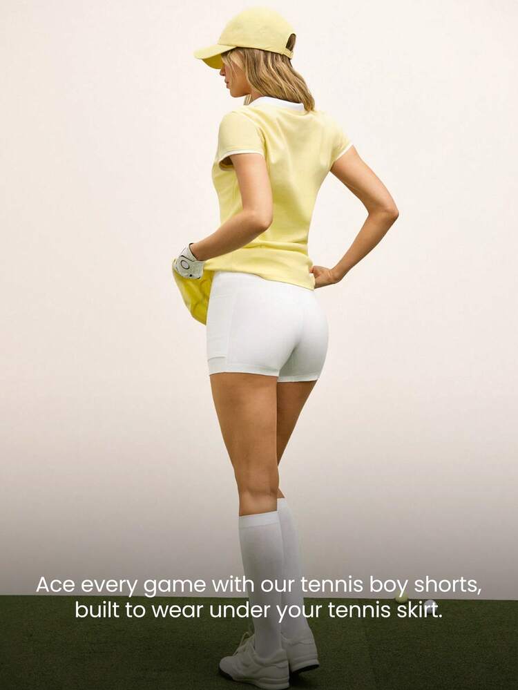 Modal Gusset Swing Smart Odprowadzanie potu Szybkoschnące Kieszenie boczne Antypoślizgowe uchwyty Spodenki tenisowe dla chłopców Tenis Golf Pickleball Codzienna odzież sportowa