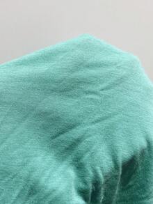 Coolane Blusas de tirantes asimétricos verdes con estampados gráficos, elásticas y con cordón, estilo chic Y2K para vacaciones, para mujer en primavera/verano - verde menta - Ver 6