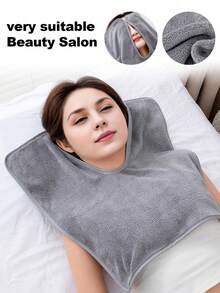 1/2/5/10 PCS U Shape Towel Esthetician Salon Spa Massage Facial Care Neck Cosmetic Towels Reusable Warmer Microfiber Neck Towel,19.69*15.75inch(50*40cm) - Multicolor - View 3