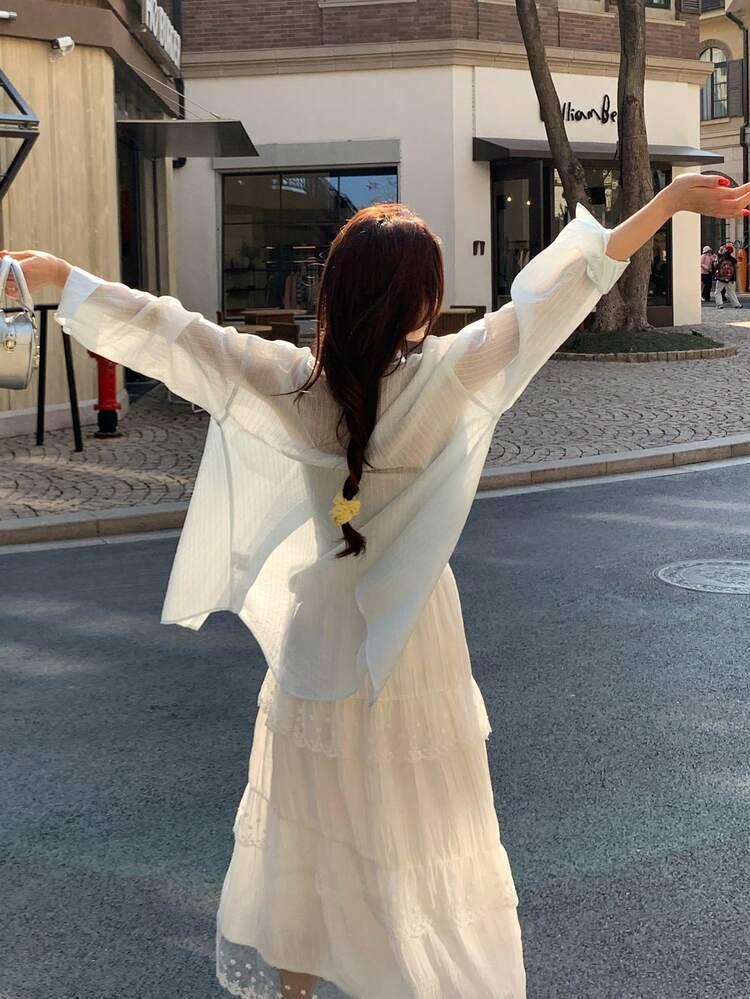 Women's Casual Commuter Striped Loose Blouse