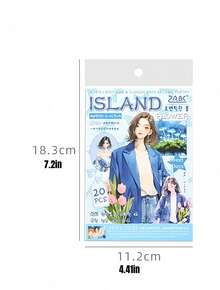 Beautiful Women And Prosperous Life: Washi Paper Stickers For Journals And Announcements - suit - View 9