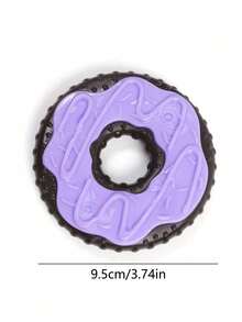 PETSIN 1PC Pizza Waffle Cake - Chewy And Tooth-Friendly. Doggy Chew Toy. Made Of Nylon. Won't Break Easily. Pet Toy. - Multicolor - View 11