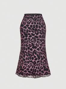 SHEIN MOD 豹纹领结两件套 - 彩色 - 查看 6