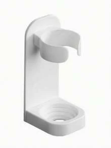 2/4 piezas Soporte para cepillo de dientes eléctrico, soporte de pared, estante de almacenamiento para el hogar, portacepillos de dientes, soporte para afeitadora - Multicolor - Ver 6