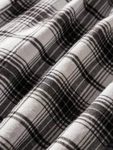 3pcs Men's Plaid Casual Versatile Daily Wear Shorts - Multicolor - View 5