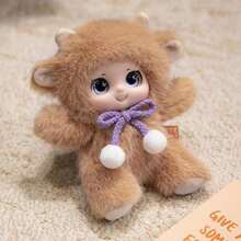 POKOJA LAND Cute Family Vinyl Doll Soft Vinyl Dolls Rose Red Bear Pendant Yellow Sheep Bag Pendant Birthday Gifts Christmas Decor Halloween(Inner Material Tangjia (Hard) Non-Plush Filling) Spring To Summer - Multicolor - View 17