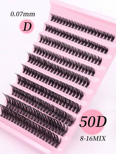 200 cụm mi giả dung lượng lớn, mi giả riêng lẻ, mi giả tự làm, mi giả nối dài, mi giả uốn cong, mi giả 50D, cụm mi đơn siêu dày, mi mảnh, mi mảnh kiểu truyện tranh, phù hợp cho người mới bắt đầu tại nhà. Mi nối tự nhiên hỗn hợp 0.07mm D uốn cong 8-16mm, cụm mi giả 50P dày, cụm mi giả, mi giả riêng lẻ, mi, mi giả.