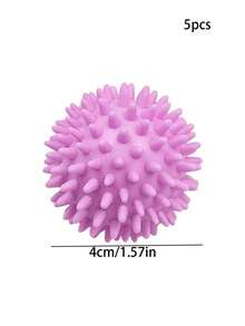 5 quả bóng giặt tái sử dụng - Bóng sấy loại bỏ xơ vải, bóng làm mềm vải, chống cuộn tròn, giảm nhăn, không cần điện. - Nhiều màu - Xem 16