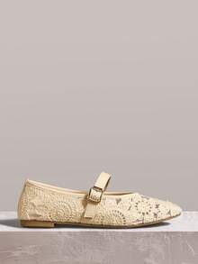 Styleloop 女士休闲时尚平底便鞋 - 杏色 - 查看 3