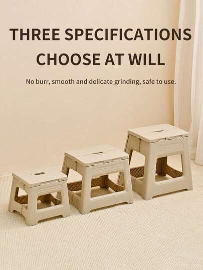 1 x Ghế đôn mini gấp gọn, siêu nhẹ, màu trắng – Chắc chắn, có thể điều chỉnh độ cao, lý tưởng để sử dụng tại nhà, trong bếp, phòng tắm, khi đi câu cá và trong các hoạt động ngoài trời – Chống trơn trượt, dễ cất giữ, chiếm ít không gian.