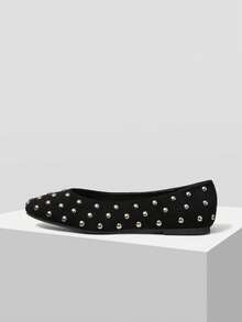Mnmlis Women's Flats - Black - View 2