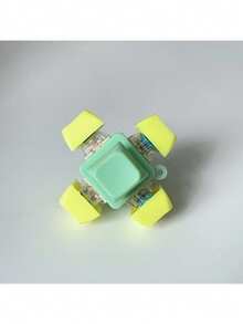 Stress Relieving Toy Keyboard Clicker, Cube Shaped Mechanical Keyboard, Stress Relieving Adult Gift, Relieving Stress And Killing Time (Chain Color And Style Random) - Multicolor - View 5