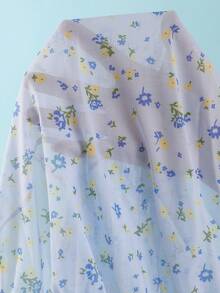 Swim Mod 3pcs Women's Random Print Spaghetti Strap Underwire Bikini Set, Spring/Summer - Multicolor - View 7