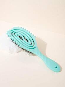 1pc Define Styling Tangled Hair Comb Hollow Comb Salon Hair Massage Air Comb Cushion Curl Brush Anti-Static Styling Brush Used To Comb Tangled Hair, Massage Scalp, Use In Bathroom, - Multicolor - View 3