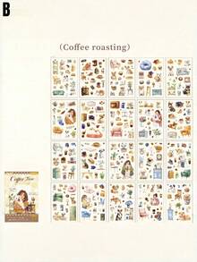 Colorful Cute Pets Journal Sticker Book - Journal Stickers And Sticker Notebook Materials - suit - View 3