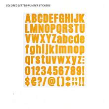 1 Set Of 12pcs Color Palette Letter And Number Stickers, Creative Screen Protector, Phone Case Back Card Stickers, Journal Stickers, And Card Stickers. - suit - View 13