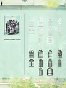 Floating Silhouette Butterfly Cutout Pearlescent Sticker Paper, High-End Retro Style Journal Sticker Pack - suit - View 11