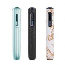1 chiếc, ốp lưng cứng nhiều màu sắc bằng nhựa PC cho IQOS ILUMA I ONE, phụ kiện IQOS Iluma I One, chất liệu nhựa PC giả da. - TRƯỜNG HỢP - Xem 1