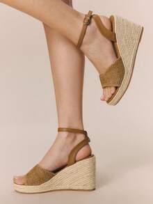 Styleloop Women Platforms & Wedge Sandals - Brown - View 1