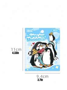 1 Bộ 6 miếng dán hình thú cưng tưởng tượng, nhãn dán sổ tay, túi đựng nhãn dán sổ tay, vật liệu làm sổ tay - Bộ đồ - Xem 2