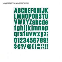 1 Set Of 12pcs Color Palette Letter And Number Stickers, Creative Screen Protector, Phone Case Back Card Stickers, Journal Stickers, And Card Stickers. - suit - View 6