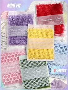 1 件轻质网状拼贴画套装，混合材质无粘性日记纸。 - 套裝 - 查看 1