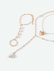 Opalesca Bộ trang sức nữ, Trang phục, Phong cách cổ điển, Đính hạt, Phụ kiện cưới/cô dâu, Phong cách cổ tích/tiên nữ, Ngọc trai, Dành cho mẹ/phụ nữ/bé gái/người mẹ, Thanh lịch, Cao cấp, Sang trọng, Đính hạt pha lê, Phụ kiện cưới/cô dâu, Phong cách cổ tích/tiên nữ, Ngọc trai, Dành cho mẹ/phụ nữ/bé gái/người mẹ, Thanh lịch, Cao cấp, Hoa, Pha lê, Vàng, Lễ Phục sinh, Du lịch/Bãi biển/Kỳ nghỉ, Phong cách Boho - Vàng - Xem 9