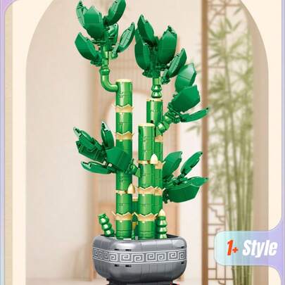 Đồ chơi xếp hình cây trúc may mắn