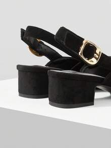 Mnmlis Tacones para mujer - Negro - Ver 6