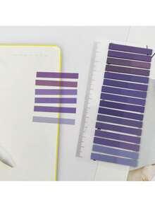 Ultra Thin Index Tabs, Students Essential Back-To-School Supply, Gradient Color Tabs For Marking And Indicating, Reading Signals,School Supplies,Back To School - 13*6cm - View 2
