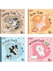 Plush Self-Healing Stickers, Pet Journal Sticker Book, Sticker Book, Cute Sticker Booklet. - suit - View 9