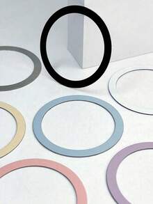 4 Strong Magnetic Rings - Suitable For MagSticker Rings - Magnetic Rings Compatible With MagMagnetic Wireless Charger Shell Compatible With Apple 17 16 15 14 Pro Max Galaxy Android Accessories Compatible With IPhone, Android Phone, Gift For Birthday, Family, Friends Gifts Birthday Phone Holder Phone Stand Phone Accessories Strong Load-Bearing - Multicolor - View 7