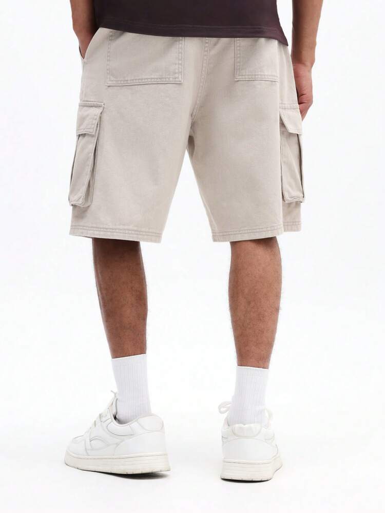 Herren Cargo Shorts mit Seitentaschen und locker sitzender Passform für lässigen Sommertragen und Outdoor-Abenteuer