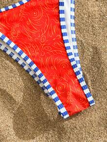 Swim Vcay Bộ bikini 2 mảnh gợi cảm dành cho nữ, mẫu mới Xuân/Hè 2026, thích hợp cho kỳ nghỉ biển hoặc những dịp thư giãn. - Nhiều màu - Xem 6