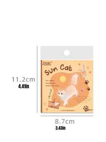 Plush Self-Healing Stickers, Pet Journal Sticker Book, Sticker Book, Cute Sticker Booklet. - suit - View 2