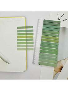 Ultra Thin Index Tabs, Students Essential Back-To-School Supply, Gradient Color Tabs For Marking And Indicating, Reading Signals,School Supplies,Back To School - 13*6cm - View 6