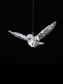 10/20Pcs Bird Decoration Hanging Ornaments, Suitable For Wedding Decor, Kindergarten Decor, Room Decor, Home Decor, Wall Decor, Also Can Be Used As Birthday Or Graduation Gifts - Clear - View 5