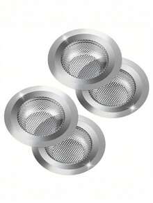 1个厨房水槽排水过滤器和塞子，银色圆形空心排水塞，不锈钢垃圾处理器塞，通用防堵塞厨房水槽过滤网篮过滤器，圣诞节节日礼物 - 銀色. - 查看 9